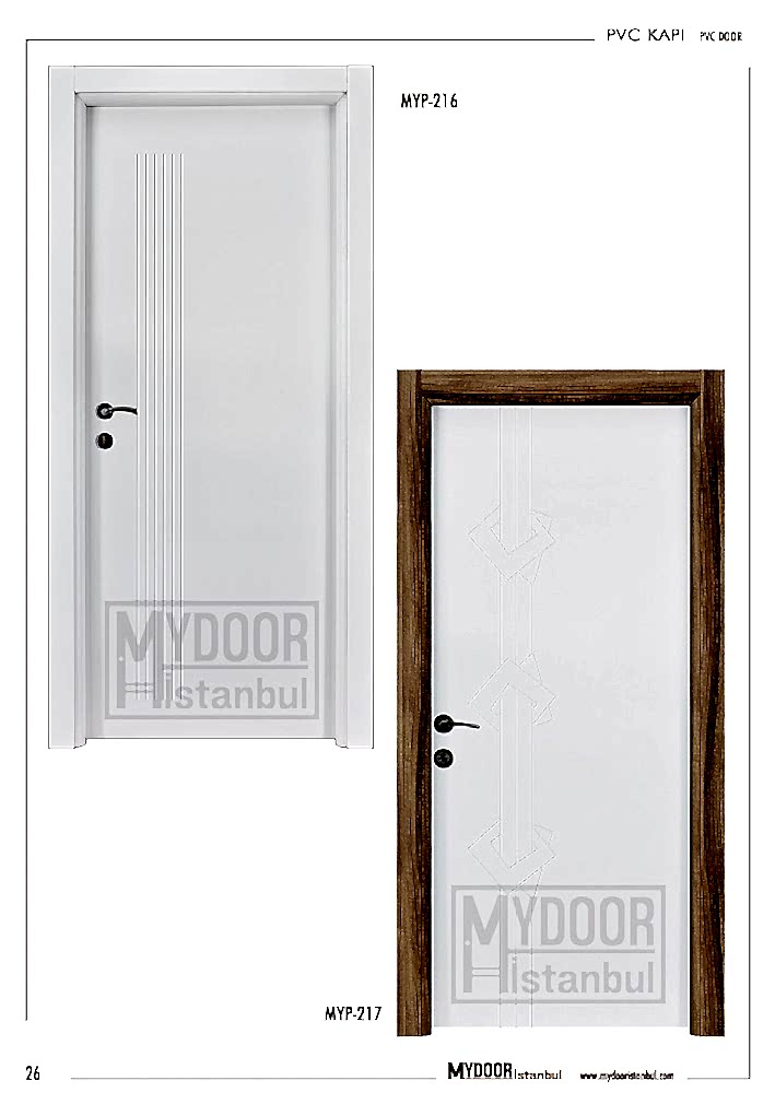pvc iç oda kapısı